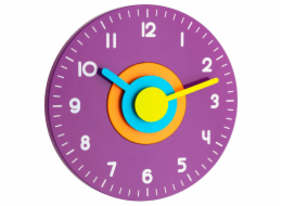TFA 60.3015.11 Design Wall Clock purple