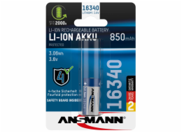 Ansmann 16340 Li-Ion aku 850mAh 3,6V standard.verze  1300-0017