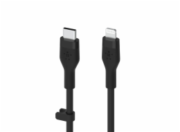 Belkin Flex Lightning/USB-C 15W 1m, mfi, 15W, cern. CAA009bt1MBK
