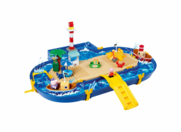 BIG Waterplay Peppa Pig Holiday vodní svet s kanály a prístavem