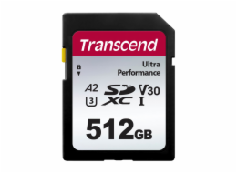 Transcend SDXC 340S        512GB Class 10 UHS-I U3 A2 V30