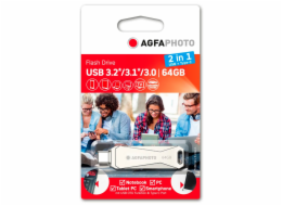AgfaPhoto USB 3.0 2v1      64GB USB-Typ C 10543N