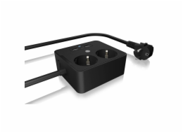 RaidSonic ICY BOX IB-MPS2220B-CH for Table or Wall Mount
