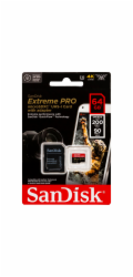 SanDisk microSDXC           64GB extreme Pro A2 C10 V30 UHS-I U3