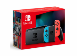 Nintendo Switch Neon-červená / Neon-modrá (model 2022)