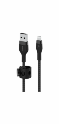 Belkin Flex Lightning/USB-A 3m mfi cert., cerný    CAA010bt3MBK