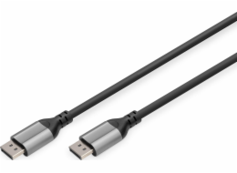 DIGITUS 8K DisplayPort Cable 1.4 Version, 60Hz, DP/DP, black 1m