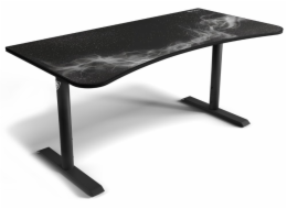 AROZZI herní stůl ARENA Gaming Desk Gunmetal Galaxy