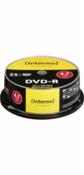 25ks Intenso DVD-R 4,7GB 16x Speed, Cakebox