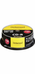 INTENSO CD-R Cake Case 700MB PRINT 25ks