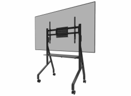 Neomounts FL50-525BL1 /Držák displeje/vozík/55-86"/4 kolečka/VESA 900X600/nosn. 76kg/nast.výšky/černý