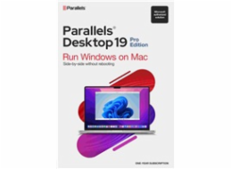 Parallels Desktop Pro Subscription 1 Year, EN/FR/DE/IT/ES/PL/CZ/PT