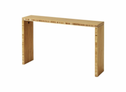 Police na stůl GoodHome Budu dřevěná 55 x 12 cm