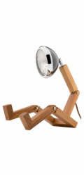 Piffany Mr. Wattson Original Tischlampe Intense grey
