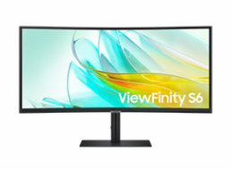 SAMSUNG MT LED LCD Monitor 34" Samsung ViewFinity S65UC  - prohnutý,VA,3440x1440,5ms,100Hz,HDMI,DisplayPort,USB3