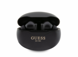 Guess True Wireless Metalic Finish BT5.3 6H Stereo Earphones Black Nové