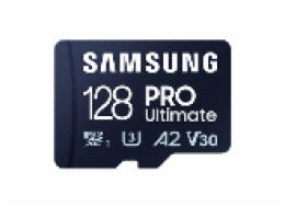 SAMSUNG PRO Ultimate MicroSDXC 128GB + SD Adaptér / CL10 UHS-I U3 / A2 / V30