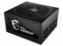 OPRAVENÉ - MSI zdroj MPG A850GF/ 850W/ ATX/ akt. PFC/ 10 let celková záruka/ 140mm ventilátor/ modulární kabeláž/ 80PLUS...