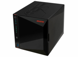 ASUSTOR Nimbustor 4 AS5404T - 4 Bay NAS, Quad-Core 2.0GHz CPU, Dual 2.5GbE Ports, 4GB DDR4, 4x M.2 SSD Slots