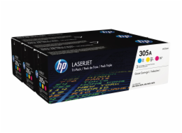 HP&nbsp;Toner&nbsp;Multi&nbsp;Pack&nbsp;CF&nbsp;370&nbsp;AM&nbsp;C/M/Y&nbsp;No.&nbsp;305&nbsp;A