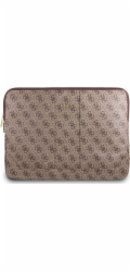 Guess 4G pouzdro Brown pro notebook 13" Noste své zařízení v moderním originálním Guess designovaném příslušenství, z vysoce kvalitních materiálů