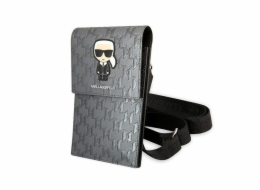 Karl Lagerfeld Ikonik Karl Monogram Phone Bag Black Módní a stylová kabelka pro váš telefon - to je nejnovější návrh přímo od známého a uznávaného návrháře Karla Lagerfelda.