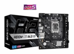 ASRock H610M-H2/M.2 D5 / LGA1700 / Intel H610 / 2x DDR5 / 2x HDMI / M.2 / mATX