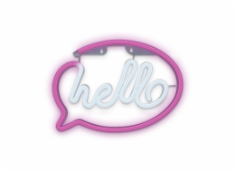 Forever dekorativní LED neon Hello