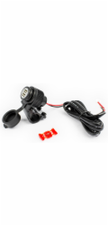 Midland Duo USB Steckdose, KFZ, Motorrad, Boot mit Entladeschutz
