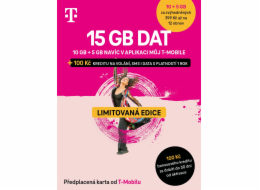 T-mobile Předplacená karta 15GB