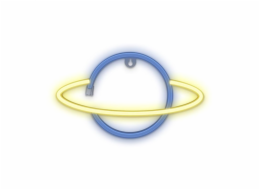 Forever dekorativní LED neon Saturn