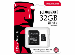 KINGSTON Micro SDXC INDUSTRIAL 32GB C10 A1+ada
