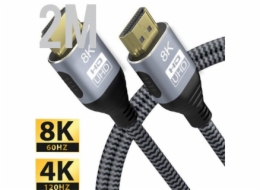 GEMBIRD Kabel HDMI 2.1 M/M 2m, 8K Ultra High Plus