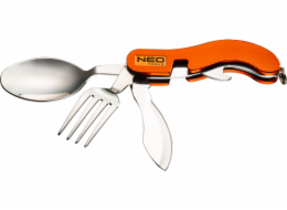 NEO TOOLS 63-027, Nůž na přežití, oranžový