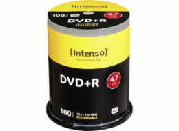 INTENSO DVD+R Cake Case 4,7GB 100ks