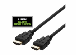 DELTACO Kabel HDMI 2.1 M/M 1m, 8K Ultra High, černý