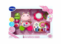 VTECH Prvý darček pre bábätko SK - ružový