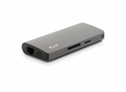 LMP USB-C Travel Dock 9 port - Space Gray Aluminii