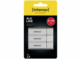 INTENSO - 3x 16GB Alu Line 3521473 silver
