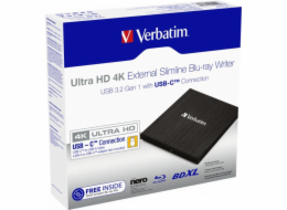 VERBATIM Blu-ray Slimline, Externí mechanika