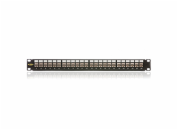 Patch panel 24port cat. 6a STP 10G, KEP-CEA-S-10G