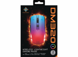 DELTACO GAM-145 DM320, Herní myš, USB-C, černá