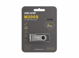 HIKSEMI HS-USB-M200S, USB Klíč, 64GB, str/čer