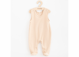 Kojenecké bavlněné dupačky New Baby Practical béžová Vel.68 (4-6m)