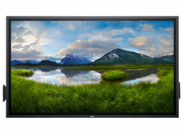 Dell P6524QT - 65" Třída úhlopříčky (64.53" zobrazitelný) displej LCD s LED podsvícením - interaktivní - s dotyková obrazovka (multi touch) - 4K UHD (2160p) 3840 x 2160