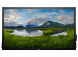 Dell P7524QT - 75" Třída úhlopříčky (74.52" zobrazitelný) displej LCD s LED podsvícením - interaktivní - s dotyková obrazovka (multi touch) - 4K UHD (2160p) 3840 x 2160