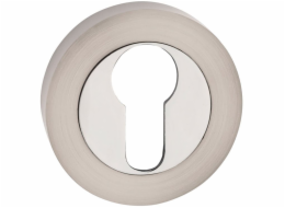 Zámek dveří na cylindrickou vložku Daro/Pleijada, chrom/satén