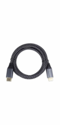 PREMIUMCORD Kabel HDMI 2.1 High Speed + Ethernet kabel 8K@60Hz, zlacené konektory, 0,5m