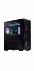 ADATA XPG case STARKER AIR Mid-Tower, bez zdroje, 1x 120mm + 1x 120mm ARGB, Černá