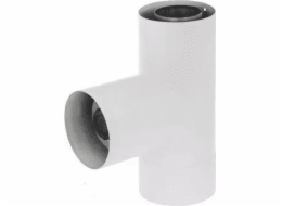 SpiroFlex 80/125-60/100 DVOUSTĚNNÉ REDUKČNÍ TEKTO S VÍKEM BÍLÉ!// RSK.SX-TDNV80/125TDRB